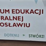 Centrum Edukacji Kulturalnej w Jarosławiu - szyld z napisem