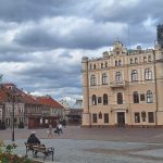 Rynek w Jarosławiu - widok na Ratusz